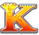 King card symbol on the All Aboard pokie paytable
